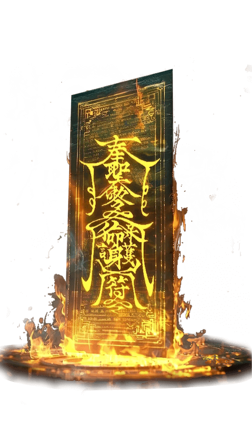 taoism talismans front