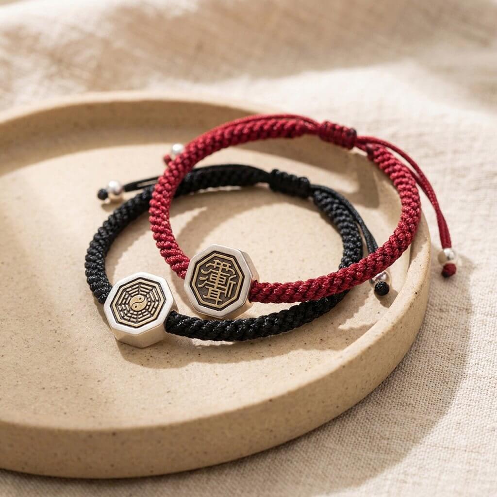 925 silver bagua bracelet