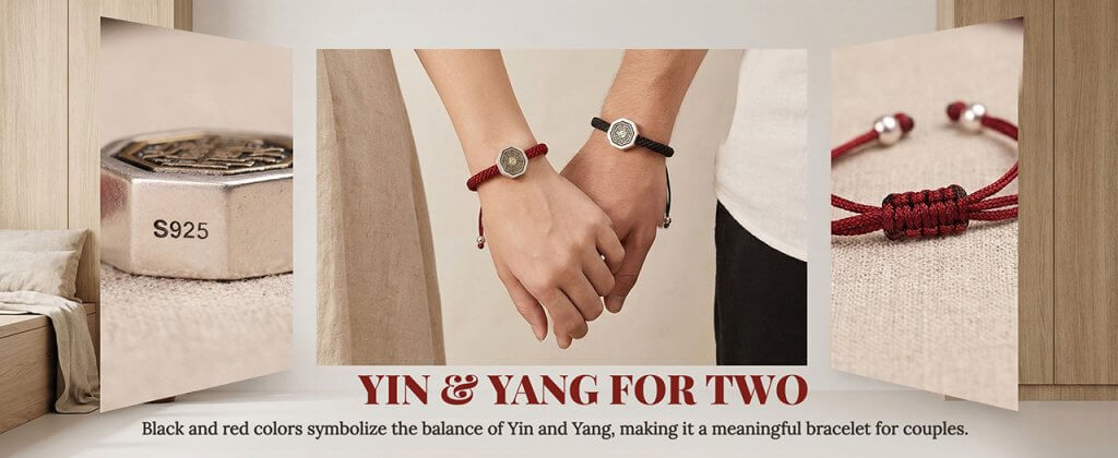 handmade daoist protection bracelet