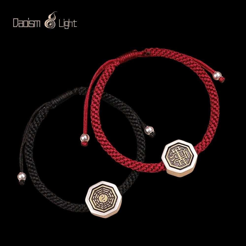 daoist zi wei hui silver bracelet