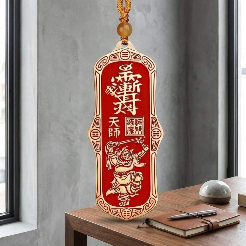 Feng Shui protection charm door hanging Zhong Kui