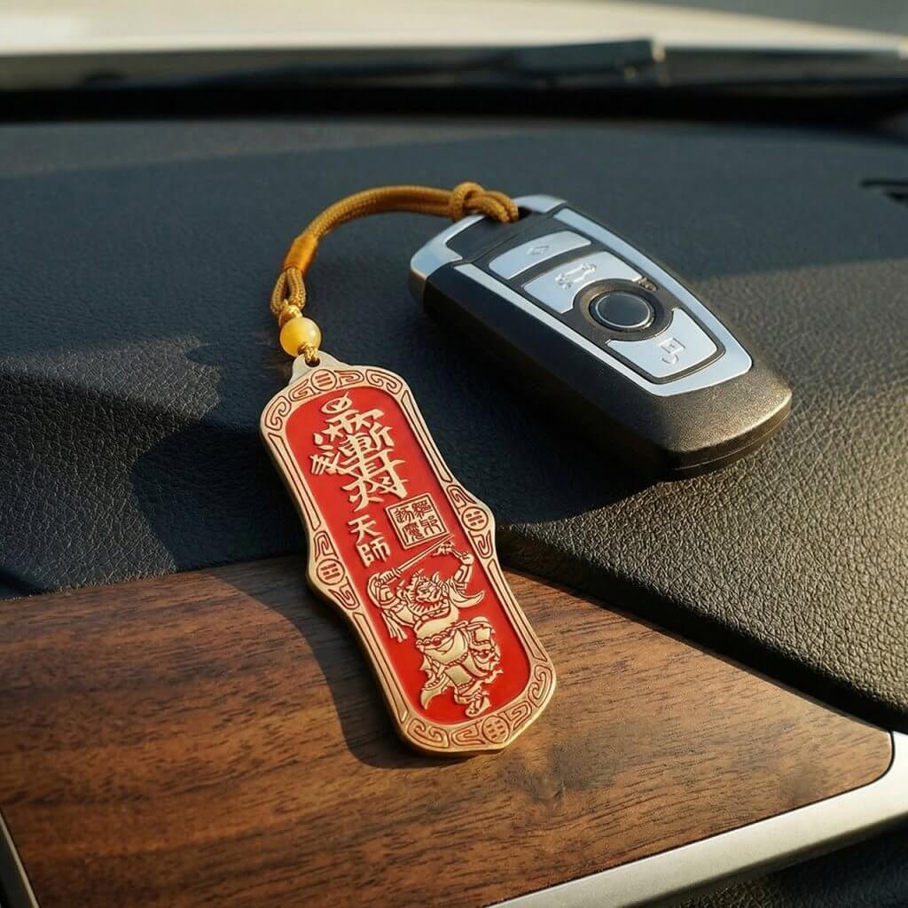 Feng Shui protection charm door hanging Zhong Kui