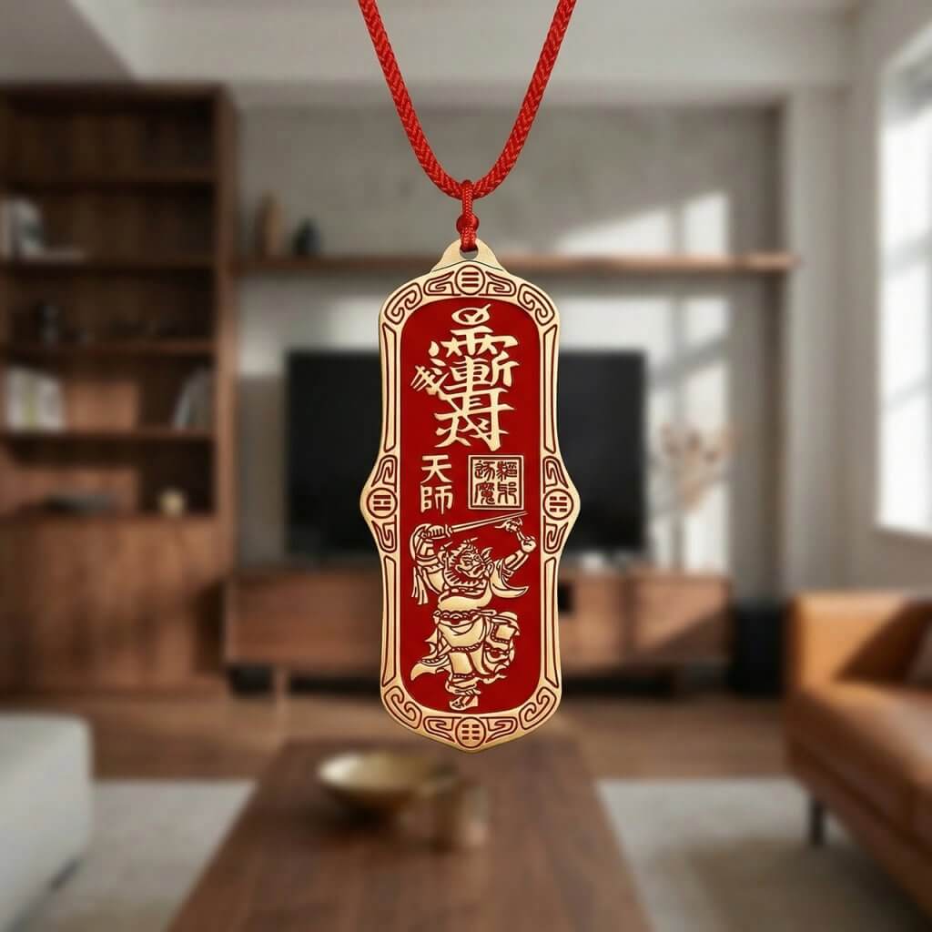 Feng Shui protection charm door hanging Zhong Kui