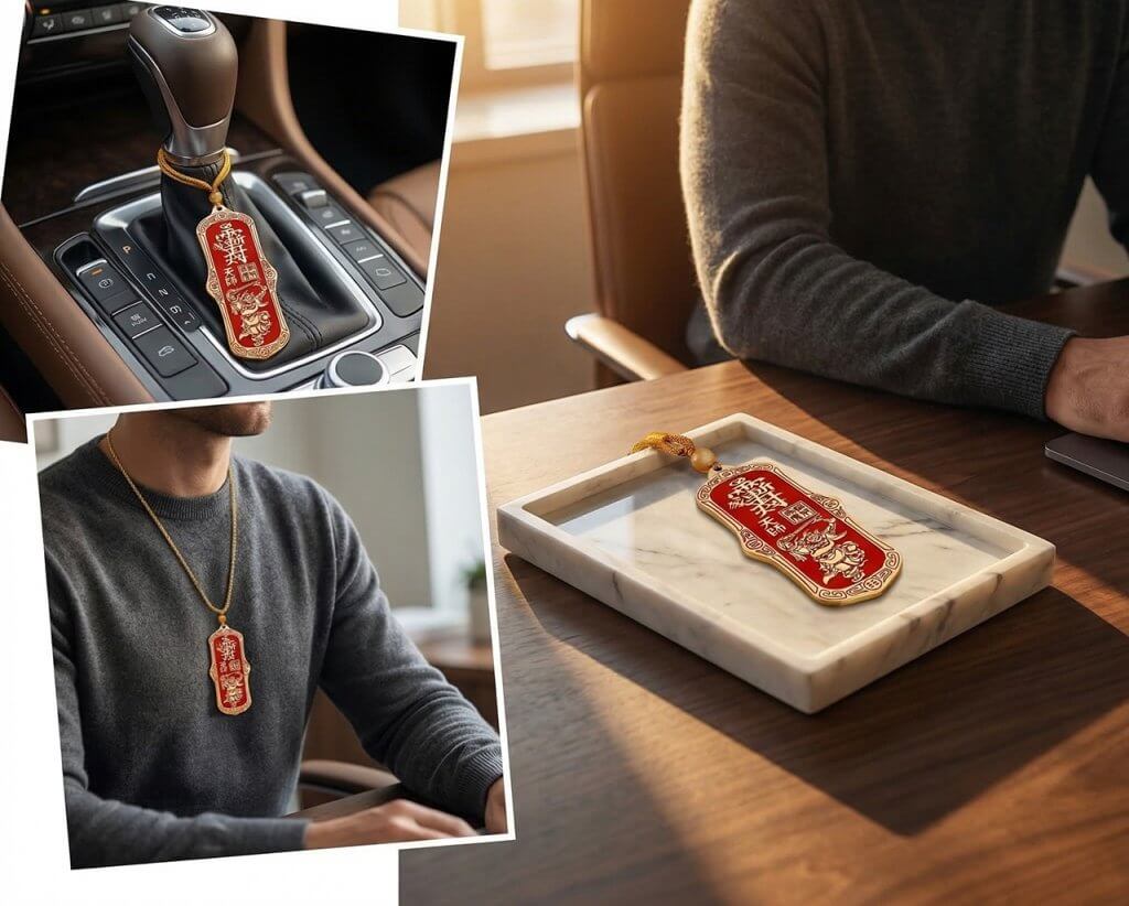 Feng Shui protection charm door hanging Zhong Kui