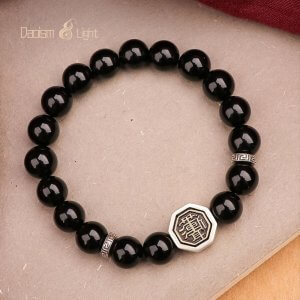 daoist zi wei hui silver bracelet