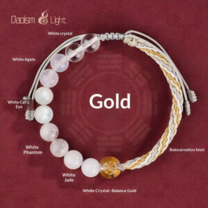 Five Elements gemstone bracelet for balance and harmony