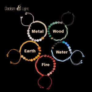 Five Elements gemstone bracelet for balance and harmony