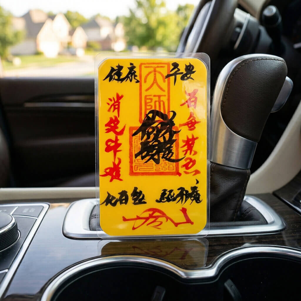 peace fu talisman for bag phone case or car