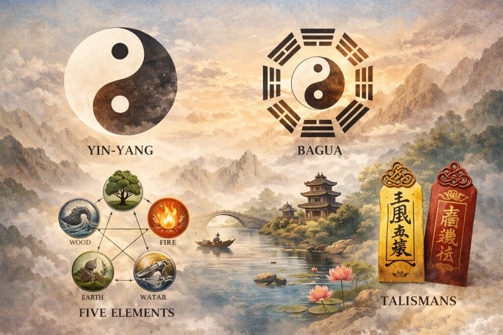 daoist talismans for focus and balance