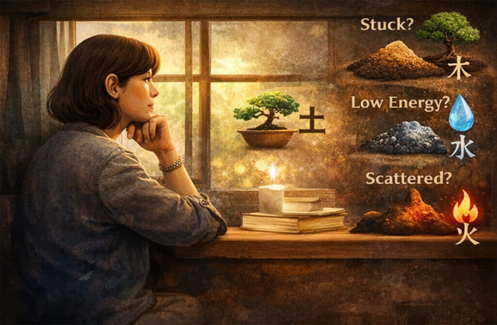 How to Choose a Five Elements Bracelet | Meaning, Crystals & Free Bazi Guide 2 How to identify your dominant or missing element before choosing a Five Elements bracelet