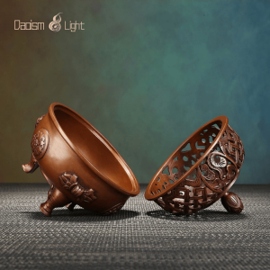 zen lotus incense burner for meditation space