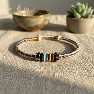 Five Elements bracelet chosen by personal element balance