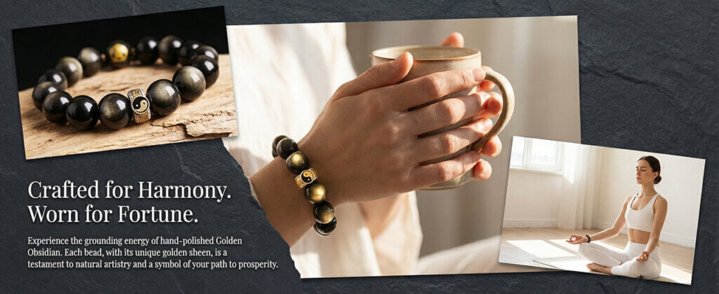 Daoism Light Five-Way Wealth God bracelet with 925 silver mantra detail