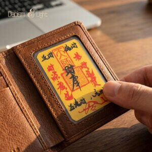 hand-drawn prosperity talisman from Longhu Mountain