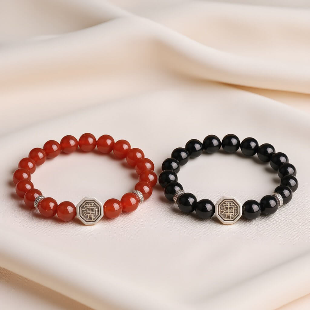 yin yang bagua feng shui bracelet