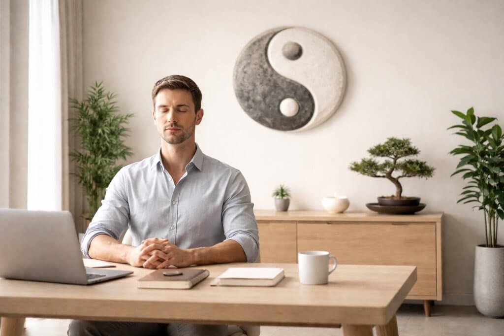 yin yang balance concept work life harmony