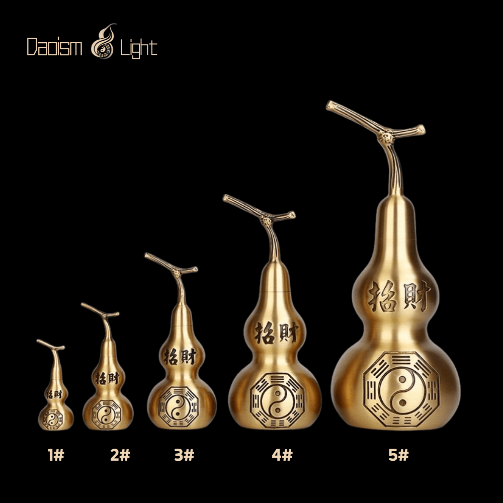 taoist feng shui gourd home decor