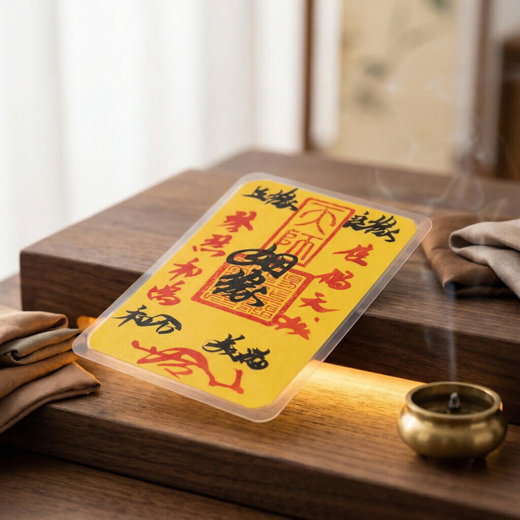 love fu talisman for bag phone case or pillow
