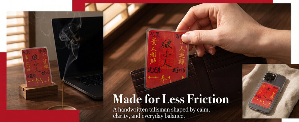 traditional Daoist symbolic talisman for everyday keeping