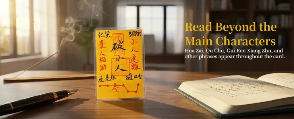 Handwritten Interpersonal Clarity card presented as a Chinese cultural gift