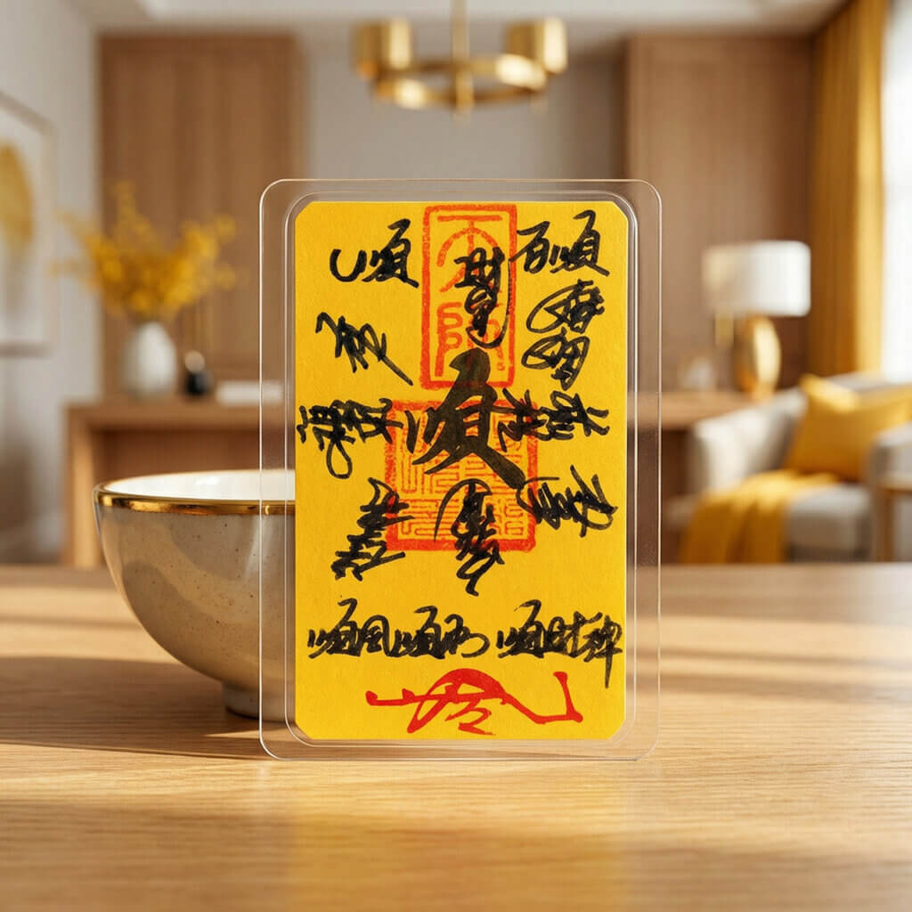 handwritten harmony talisman from Longhu Mountain