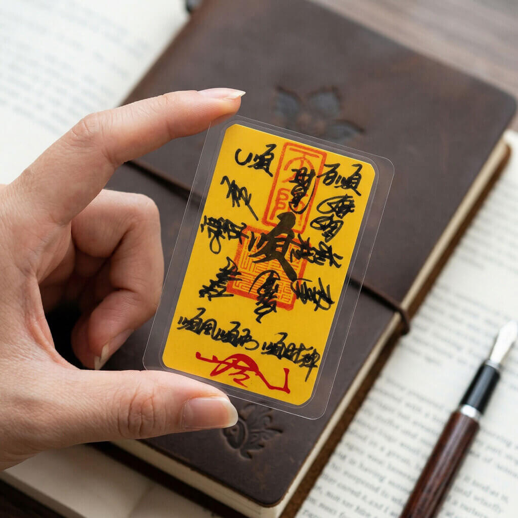 handwritten harmony talisman from Longhu Mountain