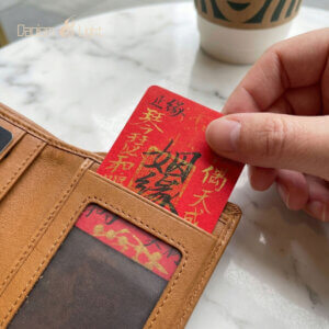 handwritten romance talisman from Longhu Mountain