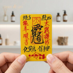 handwritten Tai Sui talisman from Longhu Mountain