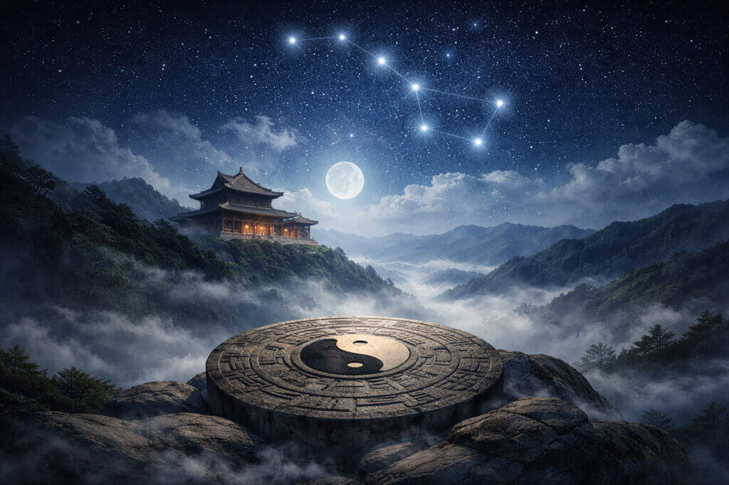 What Does the Seven-Star Sword Symbol Mean in Daoist symbolism and Big Dipper tradition