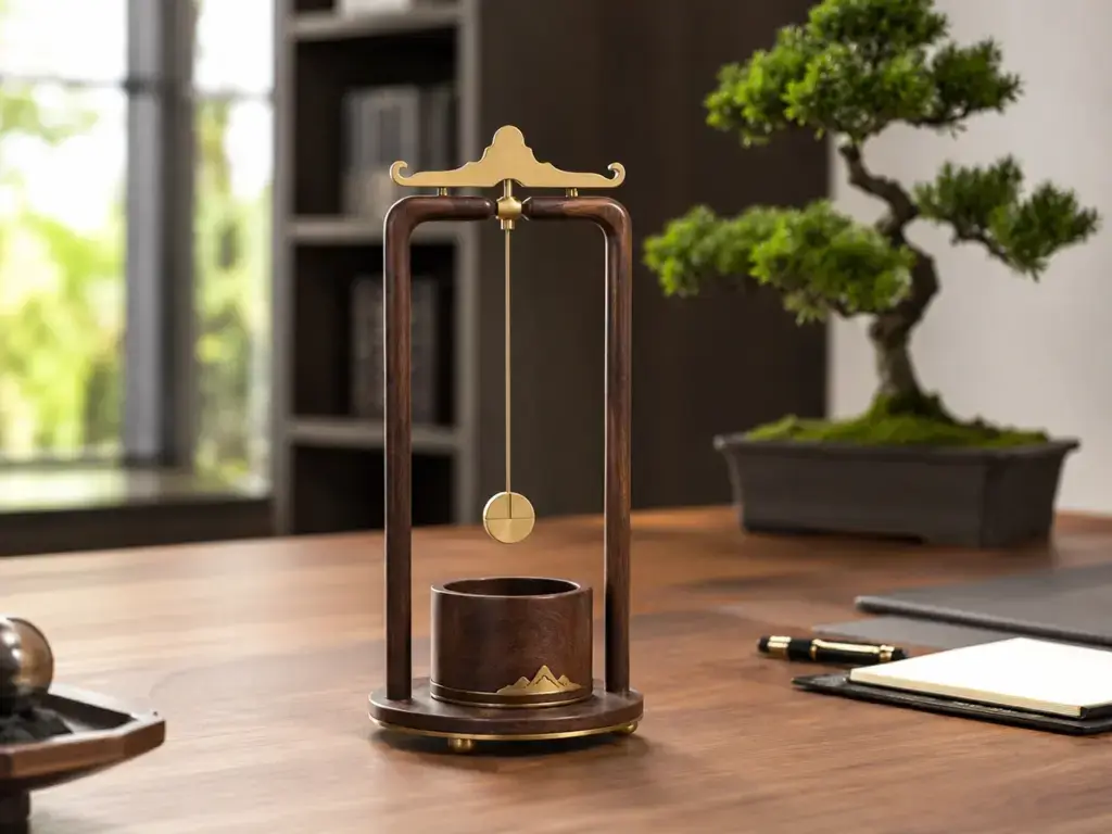Daoist Wood symbol meaning expressed through refined Eastern cultural symbolism